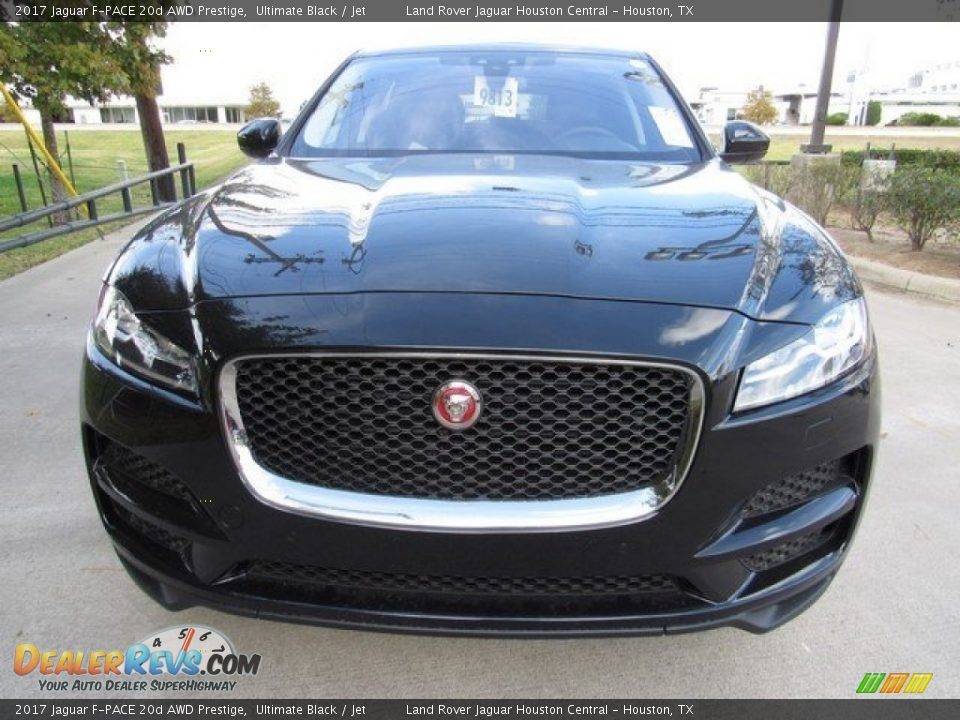 2017 Jaguar F-PACE 20d AWD Prestige Ultimate Black / Jet Photo #9