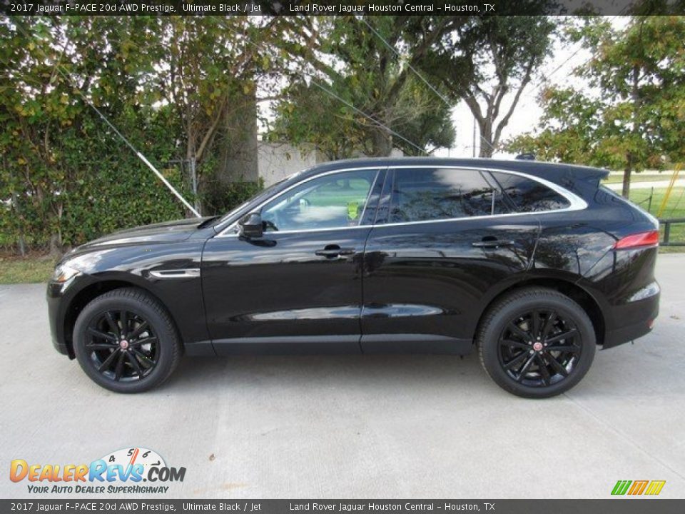 2017 Jaguar F-PACE 20d AWD Prestige Ultimate Black / Jet Photo #11