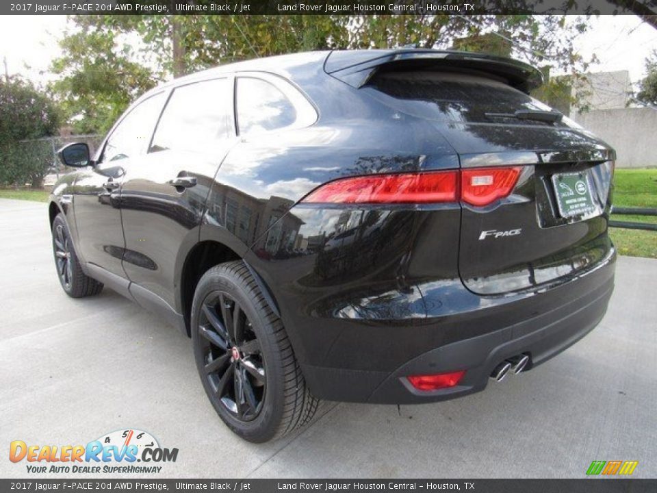 2017 Jaguar F-PACE 20d AWD Prestige Ultimate Black / Jet Photo #12