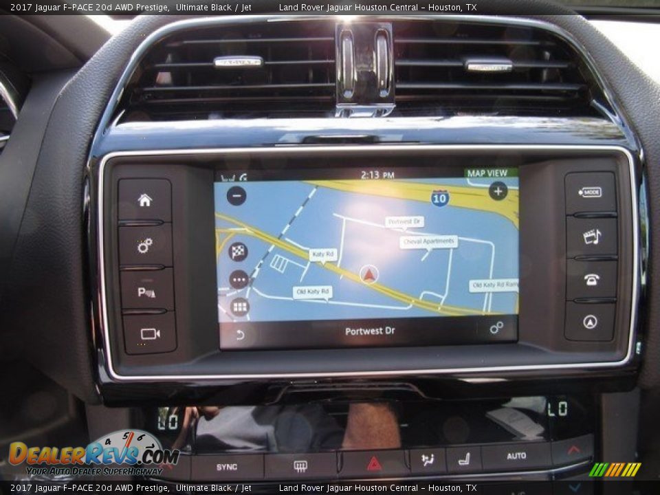 2017 Jaguar F-PACE 20d AWD Prestige Ultimate Black / Jet Photo #19