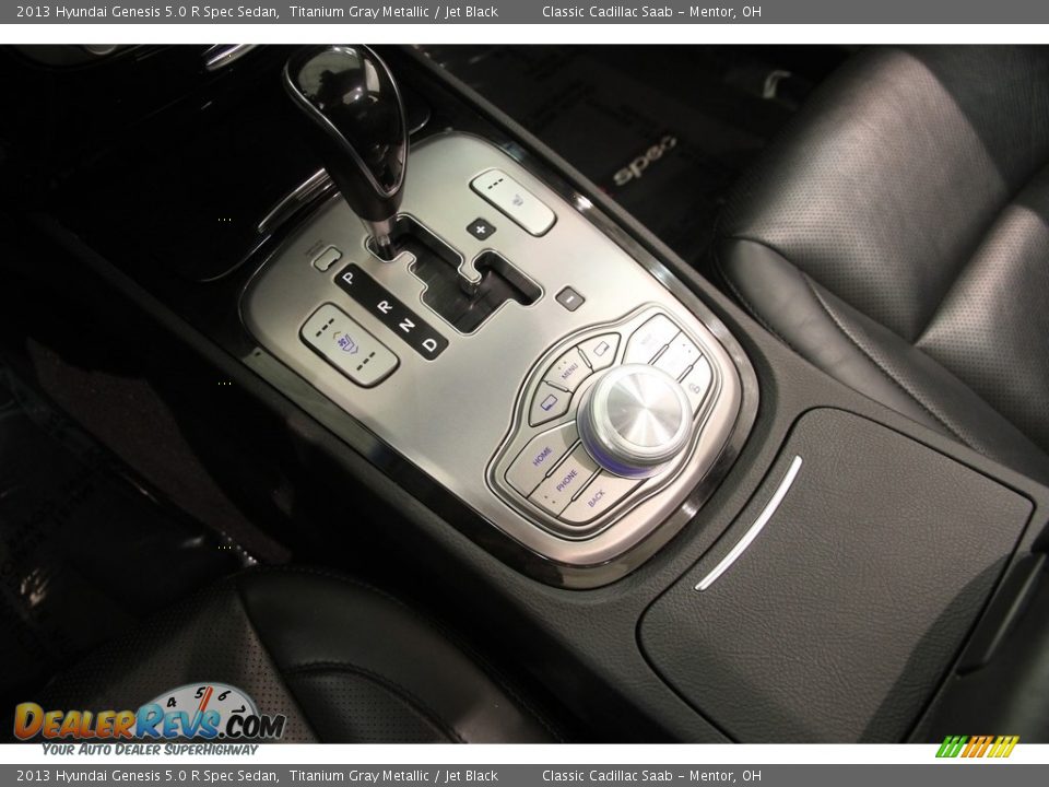 2013 Hyundai Genesis 5.0 R Spec Sedan Titanium Gray Metallic / Jet Black Photo #14