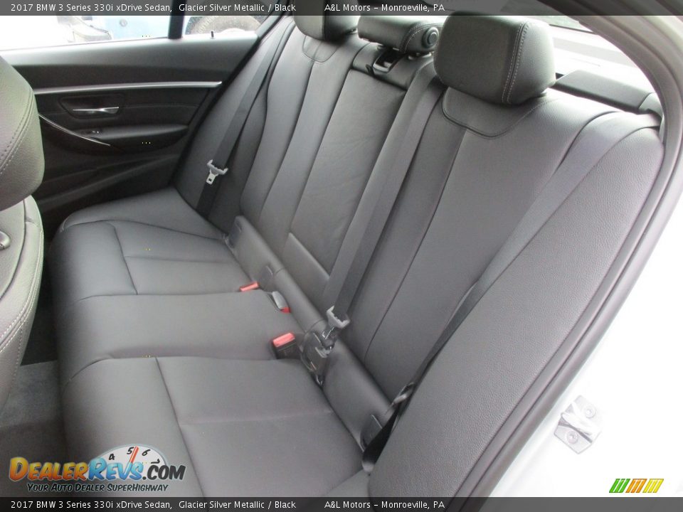 Rear Seat of 2017 BMW 3 Series 330i xDrive Sedan Photo #13