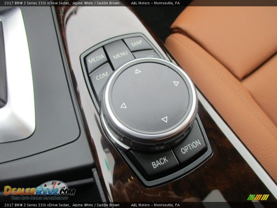 Controls of 2017 BMW 3 Series 330i xDrive Sedan Photo #18