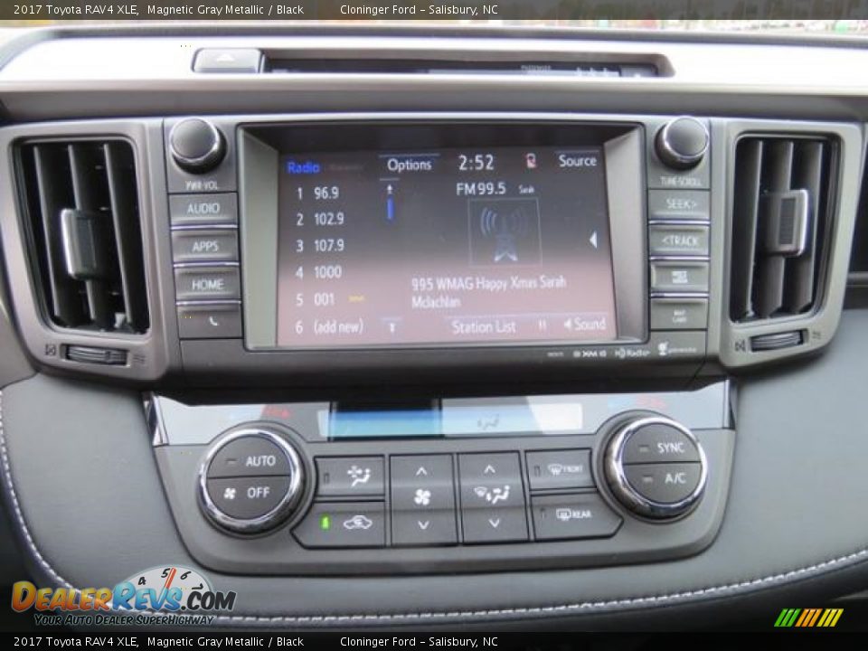 Controls of 2017 Toyota RAV4 XLE Photo #13