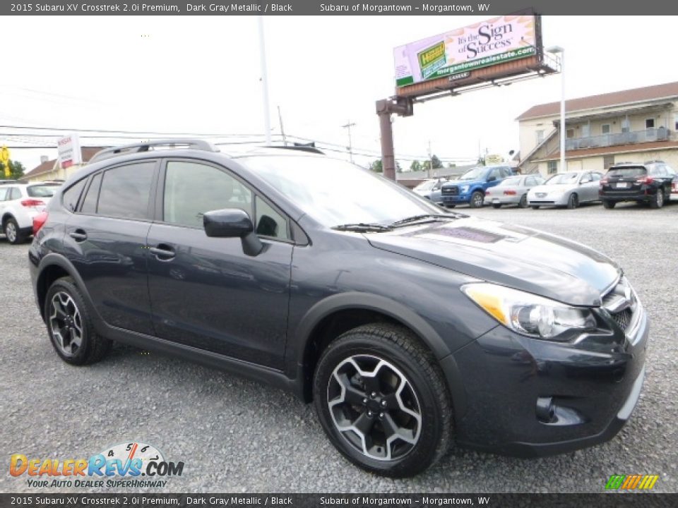 2015 Subaru XV Crosstrek 2.0i Premium Dark Gray Metallic / Black Photo #1