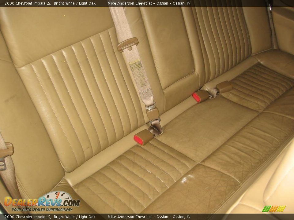2000 Chevrolet Impala LS Bright White / Light Oak Photo #13