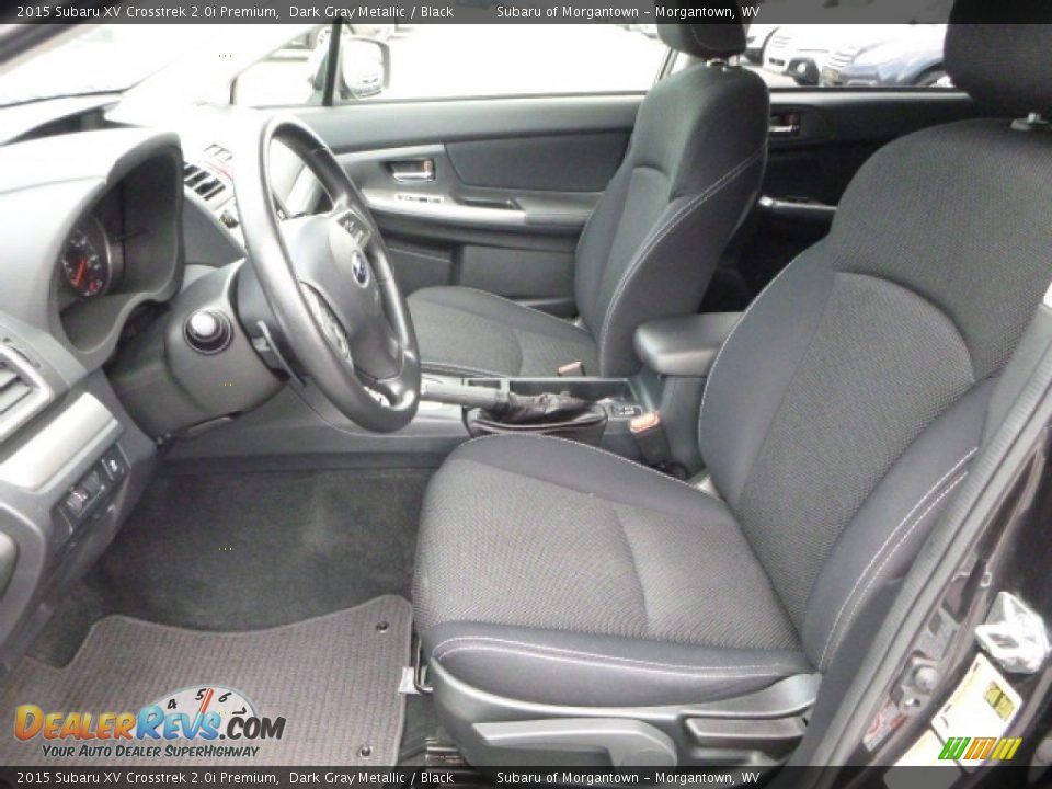 2015 Subaru XV Crosstrek 2.0i Premium Dark Gray Metallic / Black Photo #13