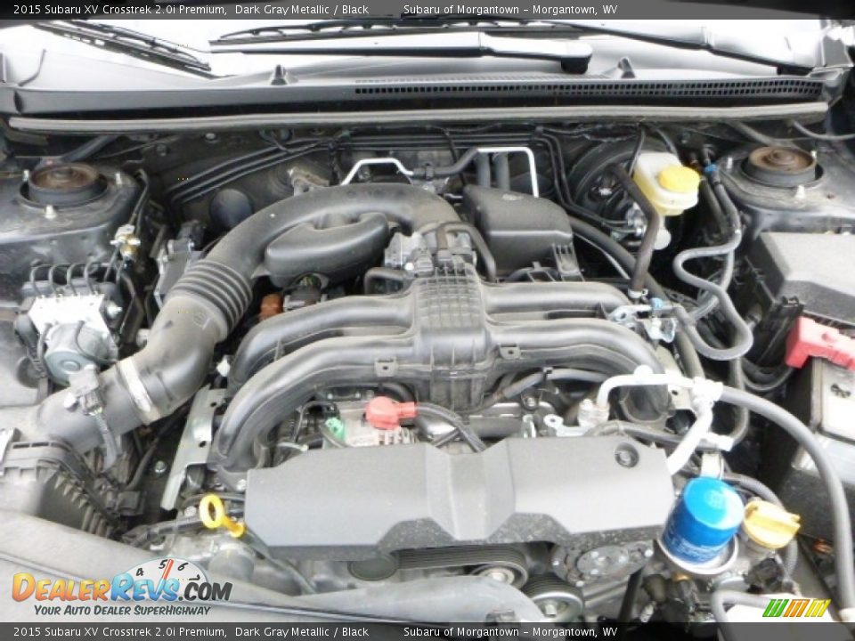 2015 Subaru XV Crosstrek 2.0i Premium Dark Gray Metallic / Black Photo #16