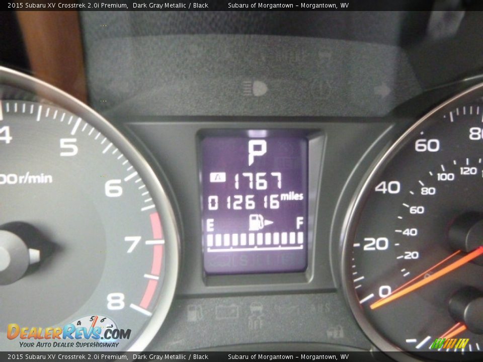2015 Subaru XV Crosstrek 2.0i Premium Dark Gray Metallic / Black Photo #17
