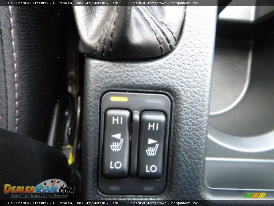 2015 Subaru XV Crosstrek 2.0i Premium Dark Gray Metallic / Black Photo #18