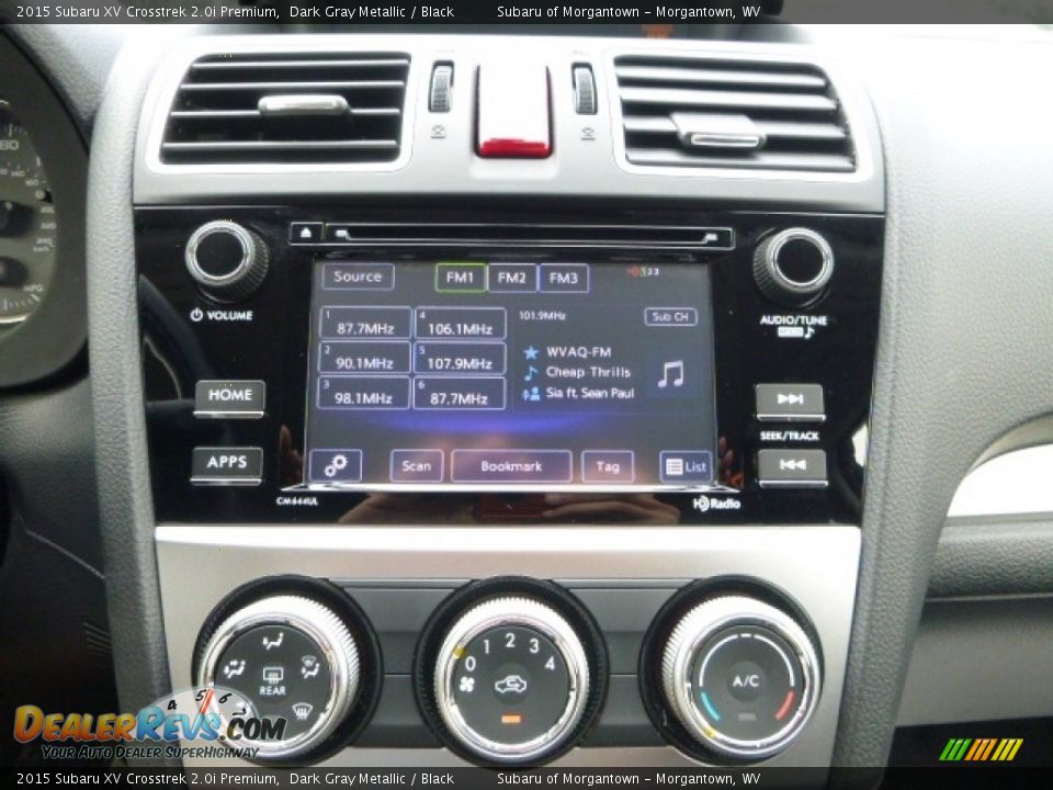 2015 Subaru XV Crosstrek 2.0i Premium Dark Gray Metallic / Black Photo #19