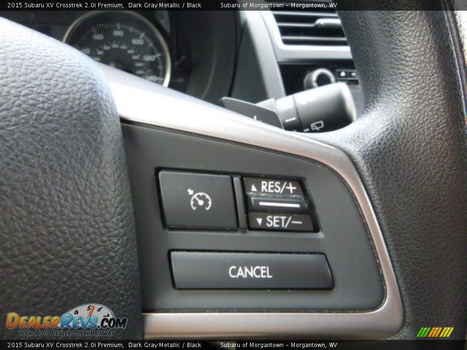 2015 Subaru XV Crosstrek 2.0i Premium Dark Gray Metallic / Black Photo #22
