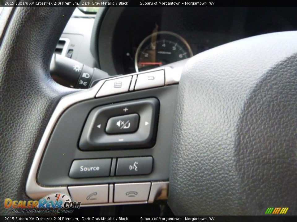 2015 Subaru XV Crosstrek 2.0i Premium Dark Gray Metallic / Black Photo #23