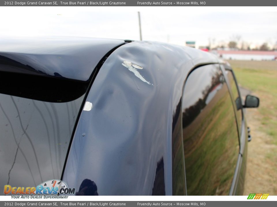 2012 Dodge Grand Caravan SE True Blue Pearl / Black/Light Graystone Photo #10