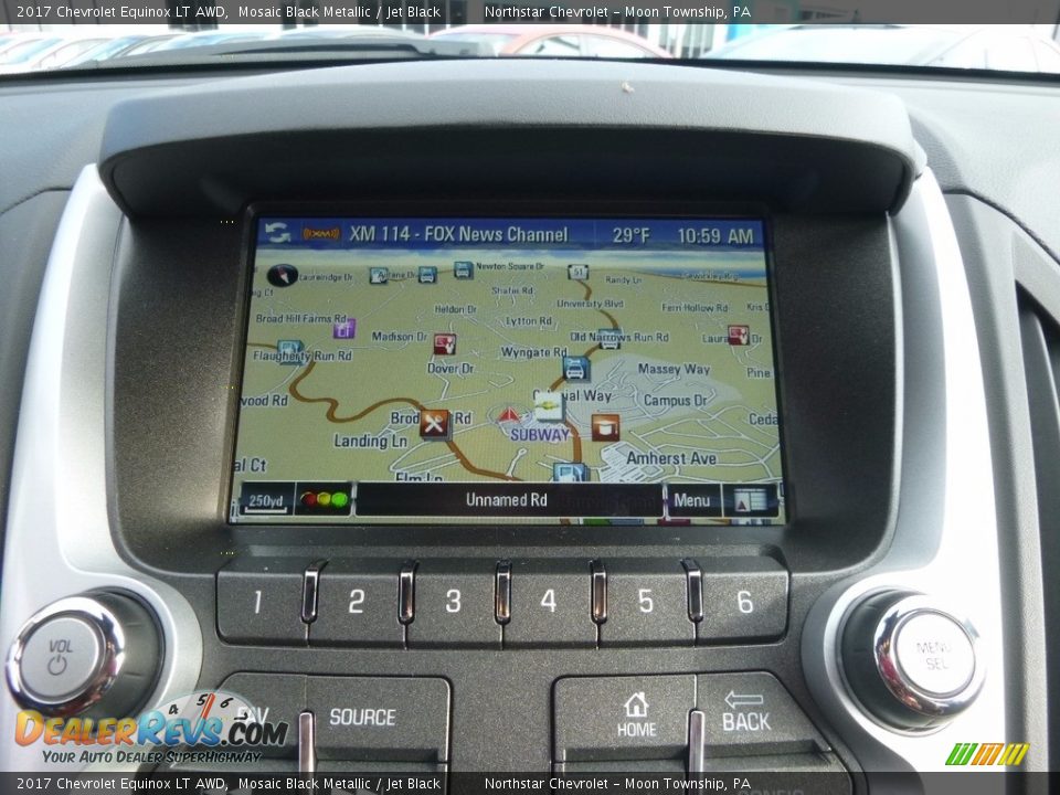 Navigation of 2017 Chevrolet Equinox LT AWD Photo #17