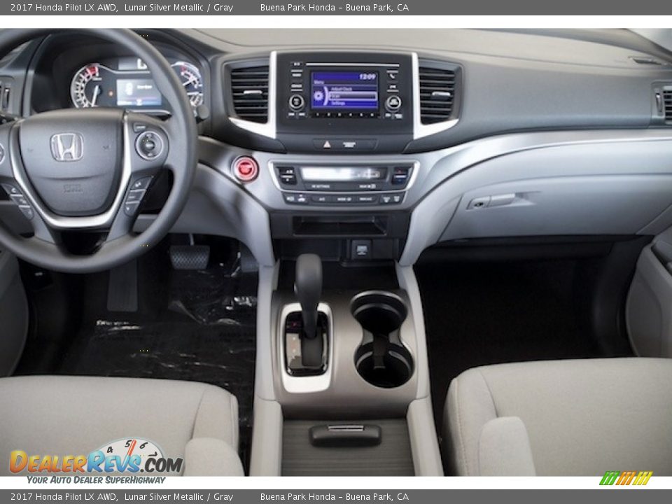 Dashboard of 2017 Honda Pilot LX AWD Photo #13