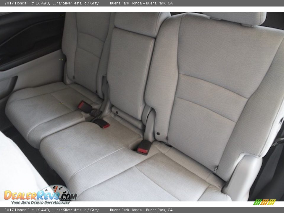 Rear Seat of 2017 Honda Pilot LX AWD Photo #14