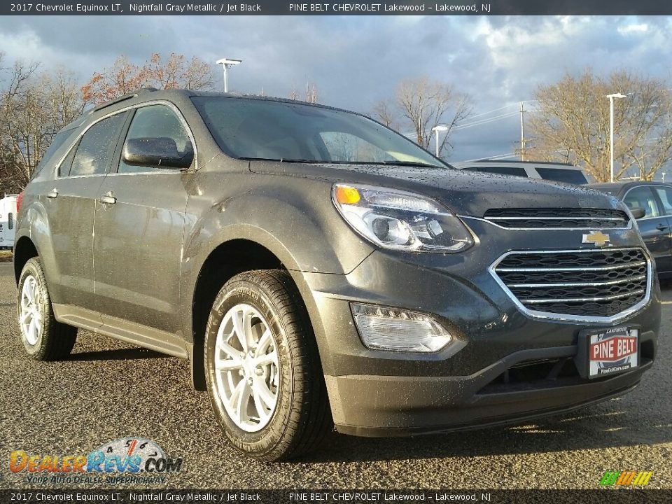 2017 Chevrolet Equinox LT Nightfall Gray Metallic / Jet Black Photo #1