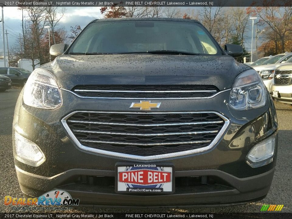 2017 Chevrolet Equinox LT Nightfall Gray Metallic / Jet Black Photo #2