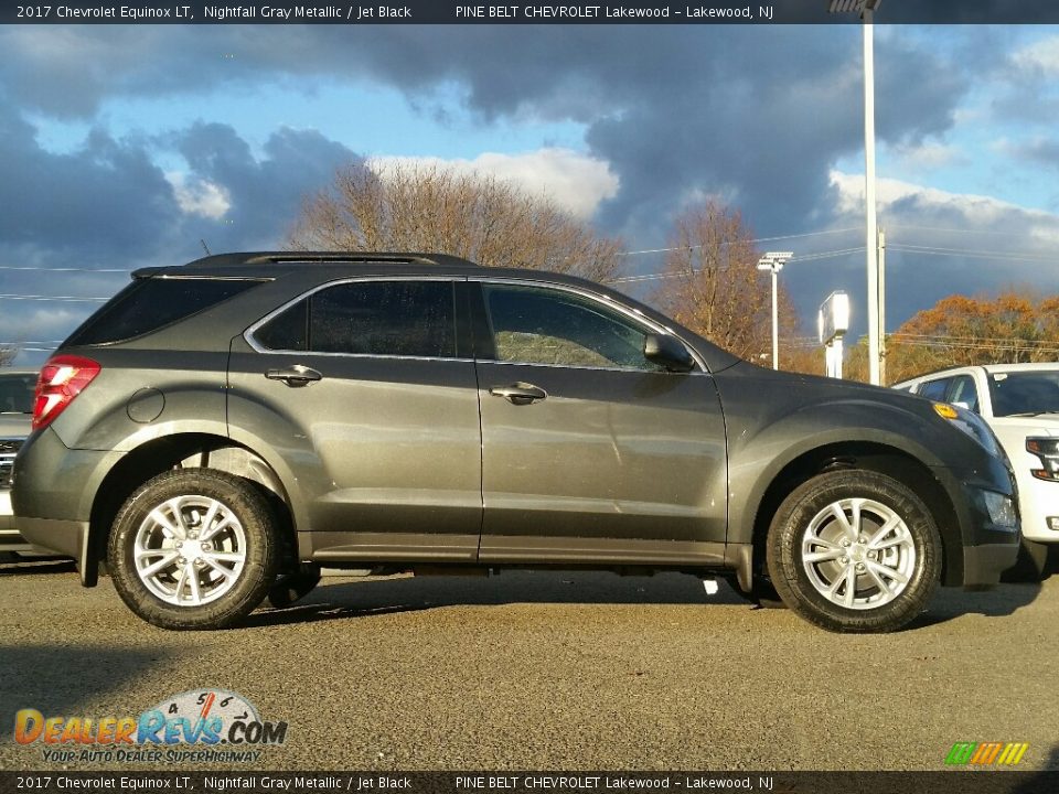 2017 Chevrolet Equinox LT Nightfall Gray Metallic / Jet Black Photo #3
