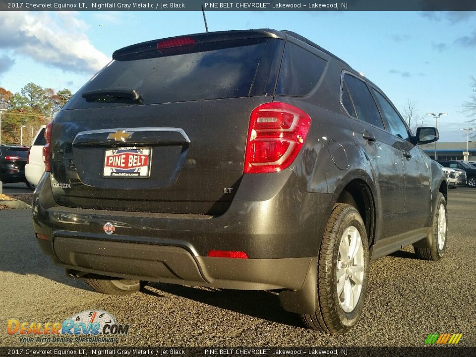 2017 Chevrolet Equinox LT Nightfall Gray Metallic / Jet Black Photo #4