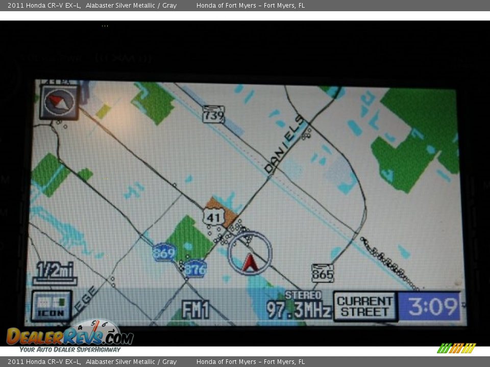 2011 Honda CR-V EX-L Alabaster Silver Metallic / Gray Photo #18