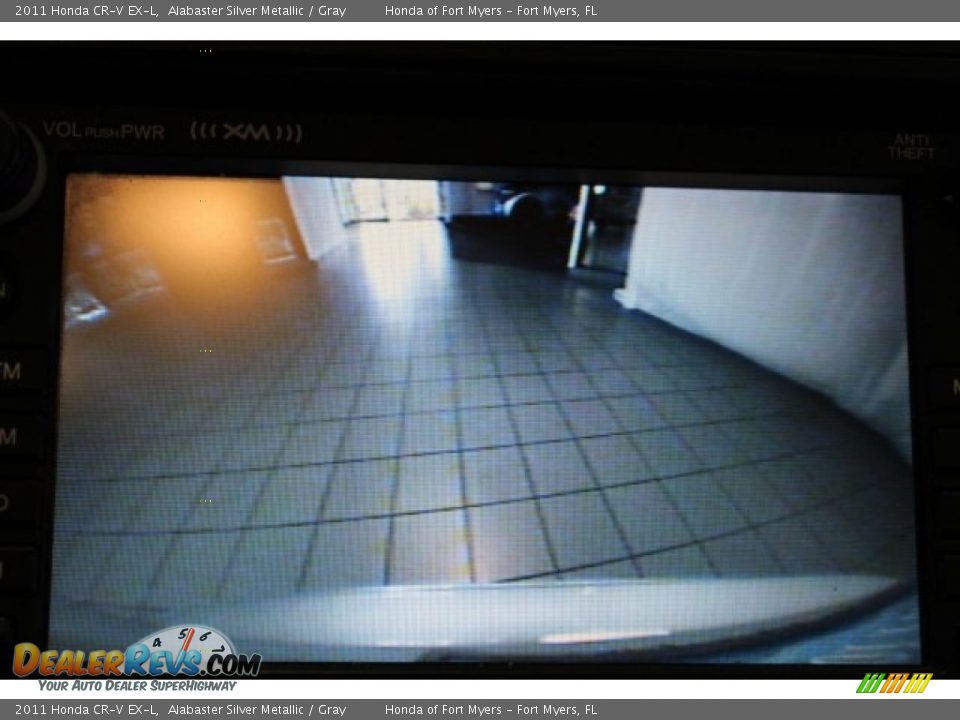 2011 Honda CR-V EX-L Alabaster Silver Metallic / Gray Photo #19