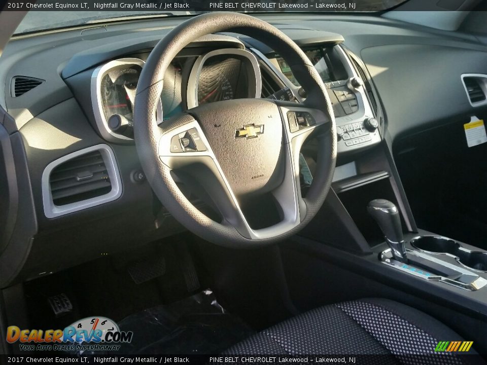2017 Chevrolet Equinox LT Nightfall Gray Metallic / Jet Black Photo #7