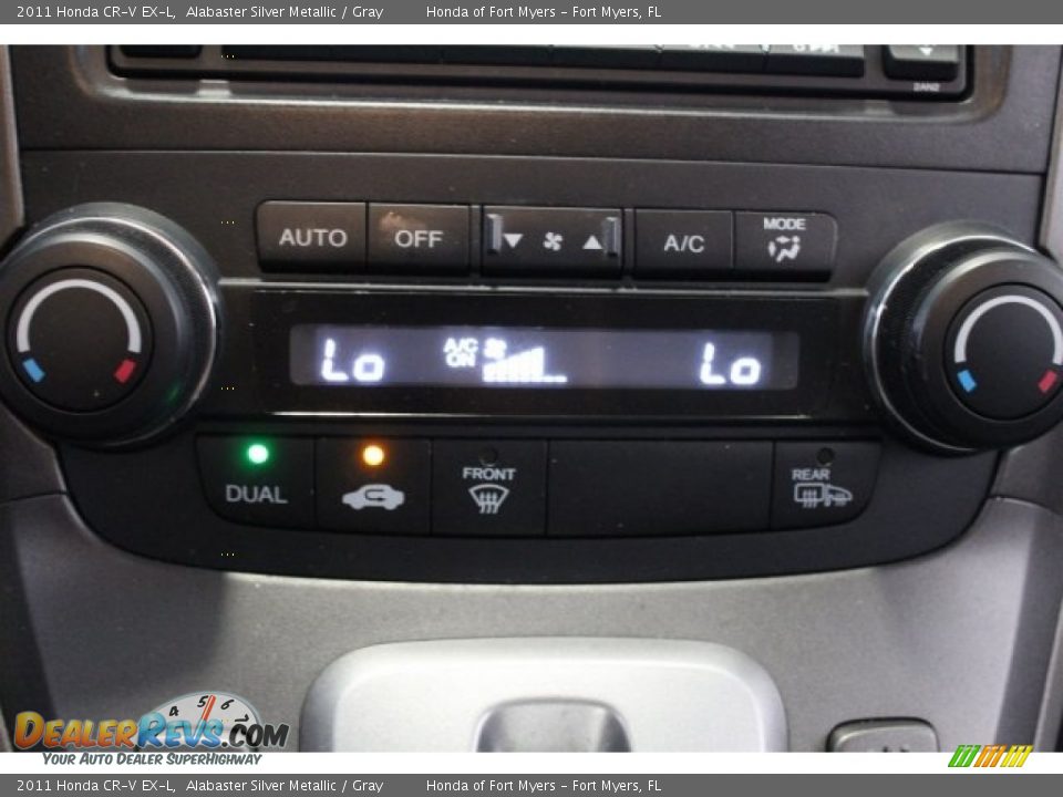 2011 Honda CR-V EX-L Alabaster Silver Metallic / Gray Photo #20