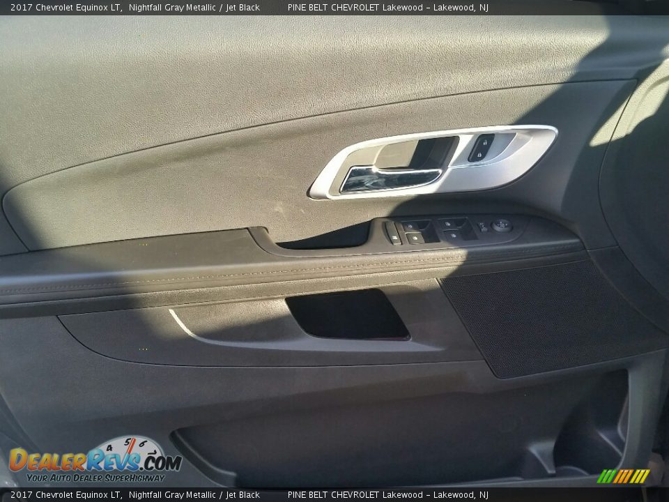 2017 Chevrolet Equinox LT Nightfall Gray Metallic / Jet Black Photo #8
