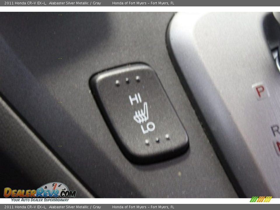 2011 Honda CR-V EX-L Alabaster Silver Metallic / Gray Photo #22