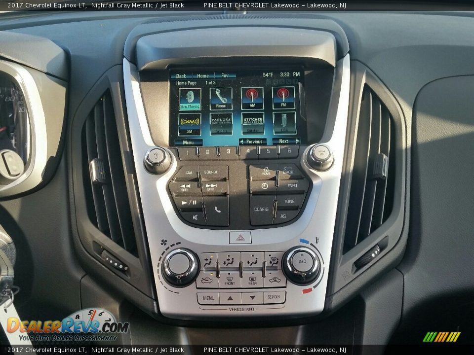 2017 Chevrolet Equinox LT Nightfall Gray Metallic / Jet Black Photo #9