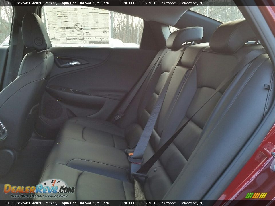 Rear Seat of 2017 Chevrolet Malibu Premier Photo #7