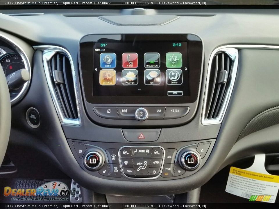 Controls of 2017 Chevrolet Malibu Premier Photo #9