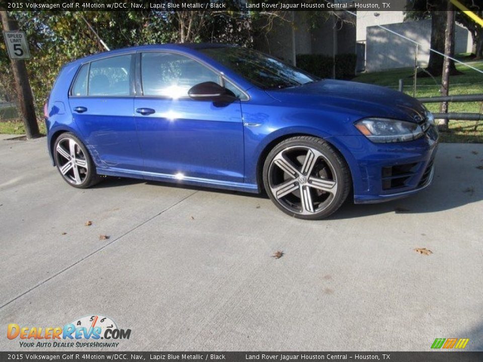 2015 Volkswagen Golf R 4Motion w/DCC. Nav. Lapiz Blue Metallic / Black Photo #1