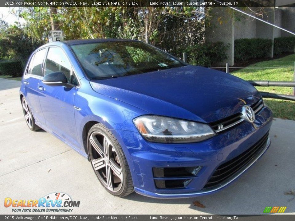 2015 Volkswagen Golf R 4Motion w/DCC. Nav. Lapiz Blue Metallic / Black Photo #2