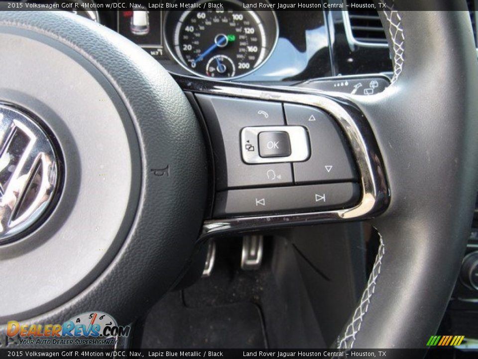 2015 Volkswagen Golf R 4Motion w/DCC. Nav. Lapiz Blue Metallic / Black Photo #27