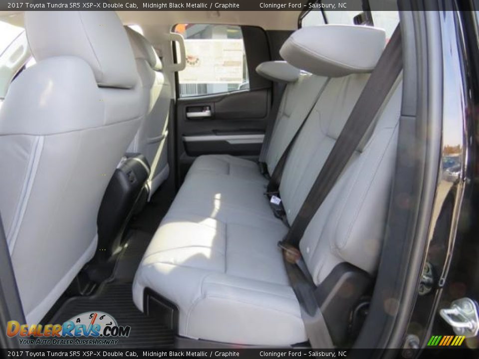 Rear Seat of 2017 Toyota Tundra SR5 XSP-X Double Cab Photo #5