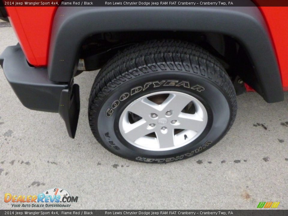 2014 Jeep Wrangler Sport 4x4 Flame Red / Black Photo #3