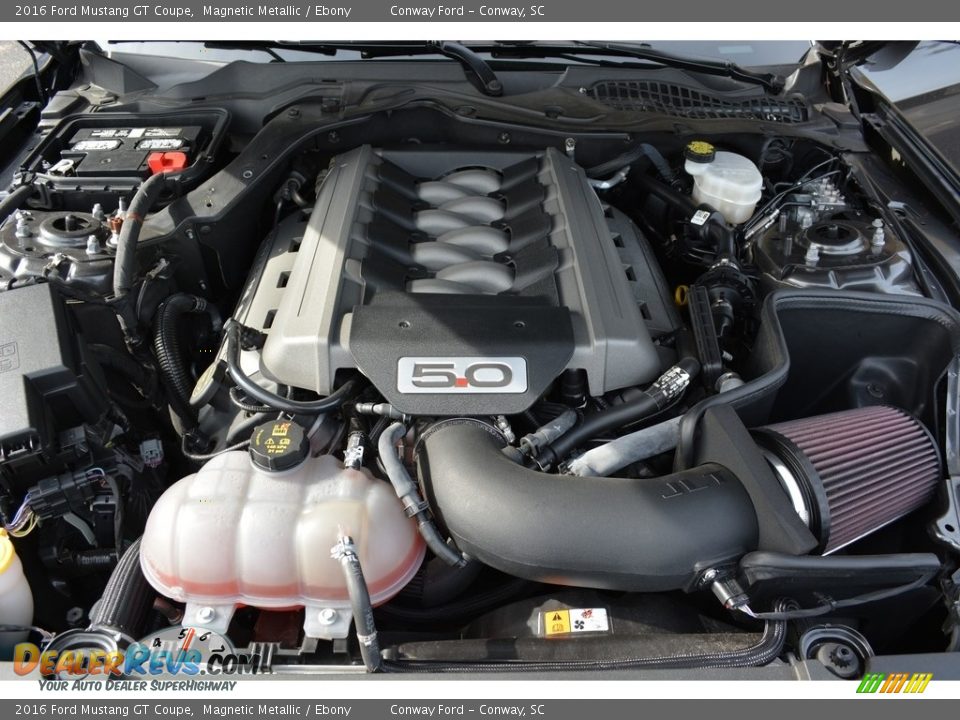 2016 Ford Mustang GT Coupe 5.0 Liter DOHC 32-Valve Ti-VCT V8 Engine Photo #13