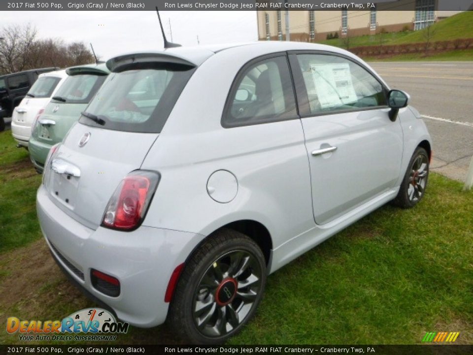 Grigio (Gray) 2017 Fiat 500 Pop Photo #5