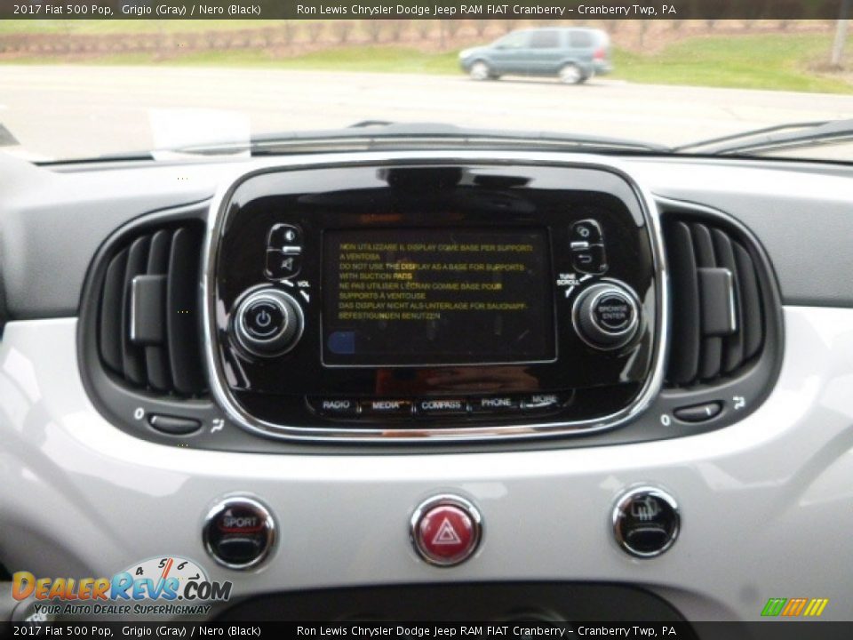 Controls of 2017 Fiat 500 Pop Photo #14