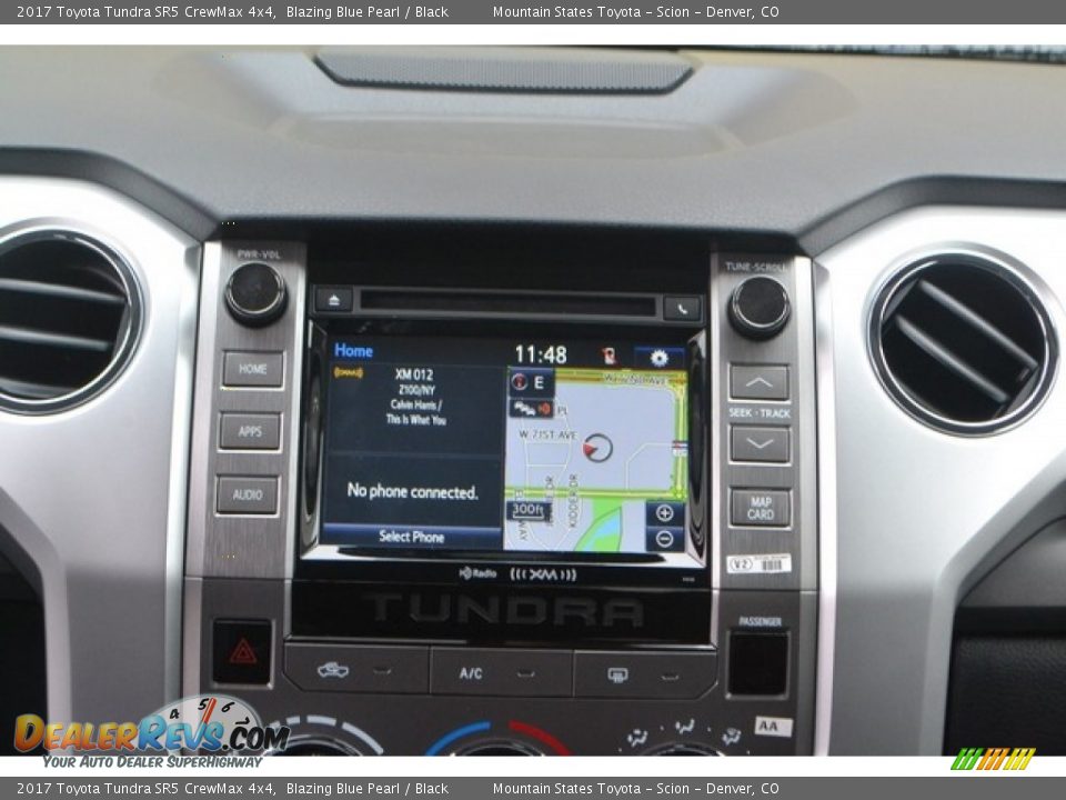 2017 Toyota Tundra SR5 CrewMax 4x4 Blazing Blue Pearl / Black Photo #6