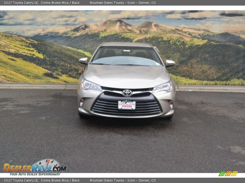 2017 Toyota Camry LE Creme Brulee Mica / Black Photo #3