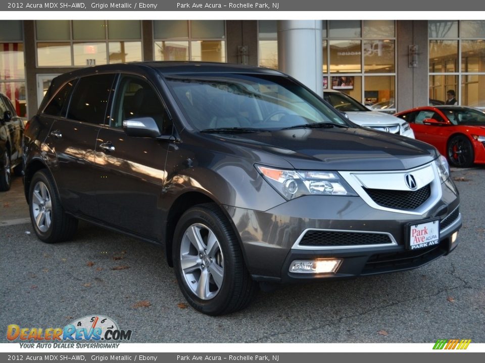 2012 Acura MDX SH-AWD Grigio Metallic / Ebony Photo #1
