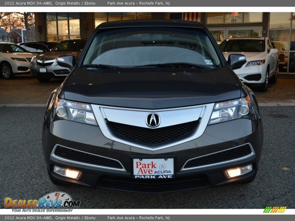 2012 Acura MDX SH-AWD Grigio Metallic / Ebony Photo #8
