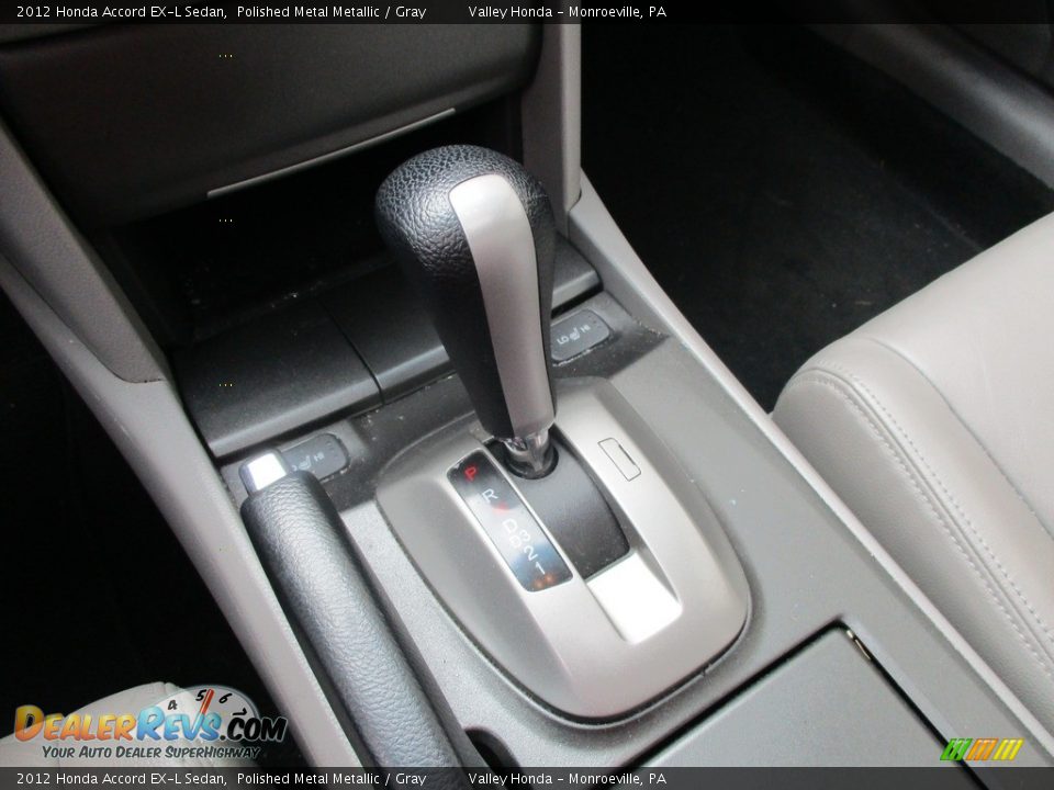 2012 Honda Accord EX-L Sedan Polished Metal Metallic / Gray Photo #15