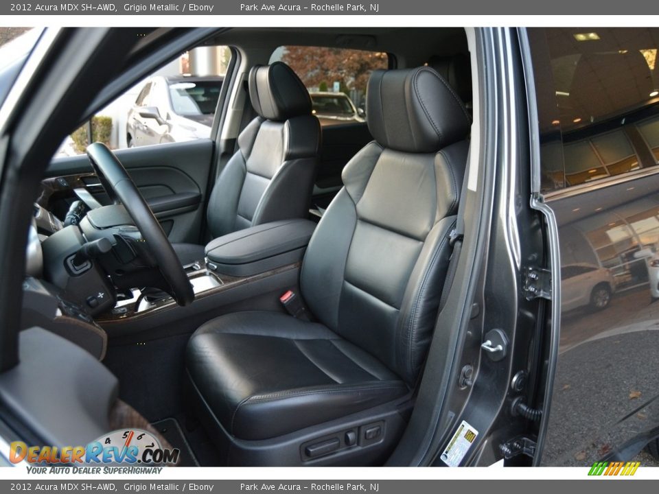 2012 Acura MDX SH-AWD Grigio Metallic / Ebony Photo #13