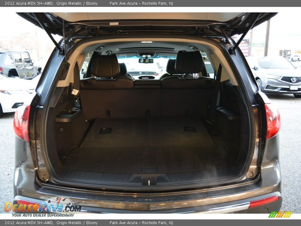 2012 Acura MDX SH-AWD Grigio Metallic / Ebony Photo #23