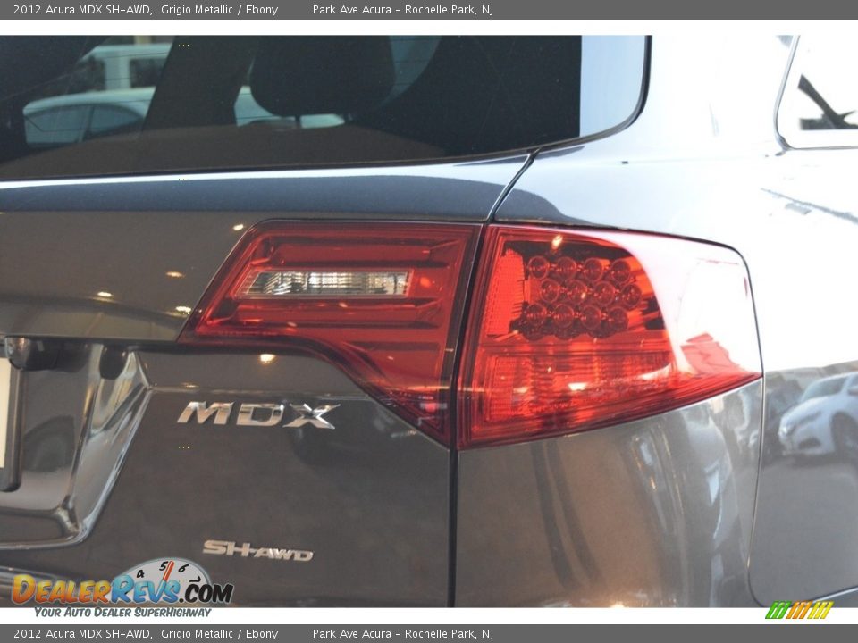 2012 Acura MDX SH-AWD Grigio Metallic / Ebony Photo #24